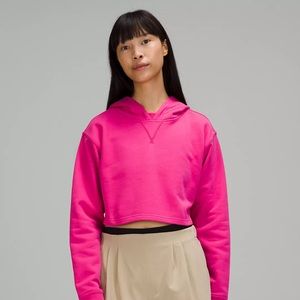 NWT Lululemon All Yours Cropped hoodie